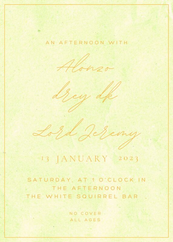 Archives Events The White Squirrel Bar