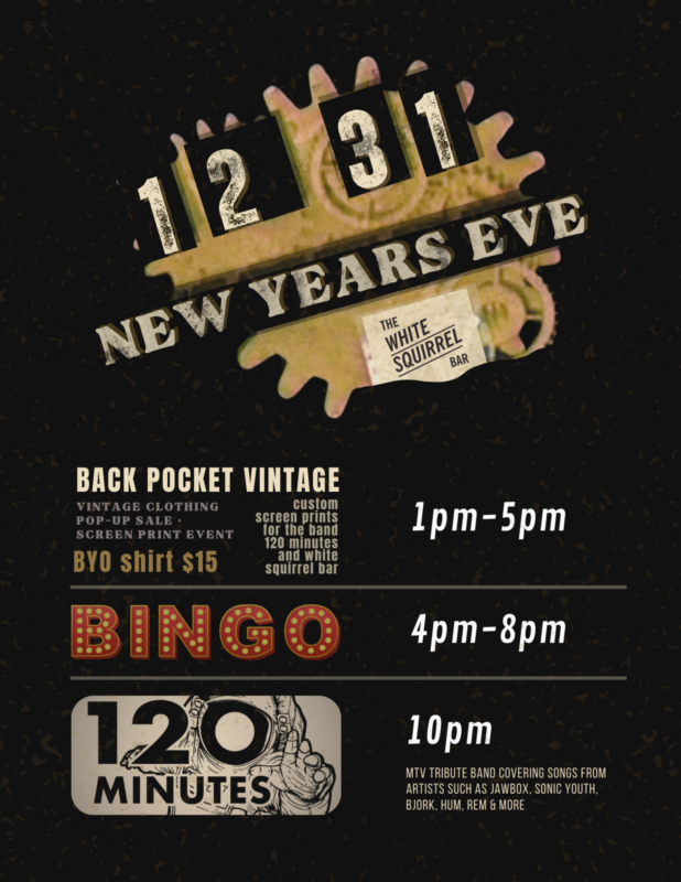 Archives Events The White Squirrel Bar