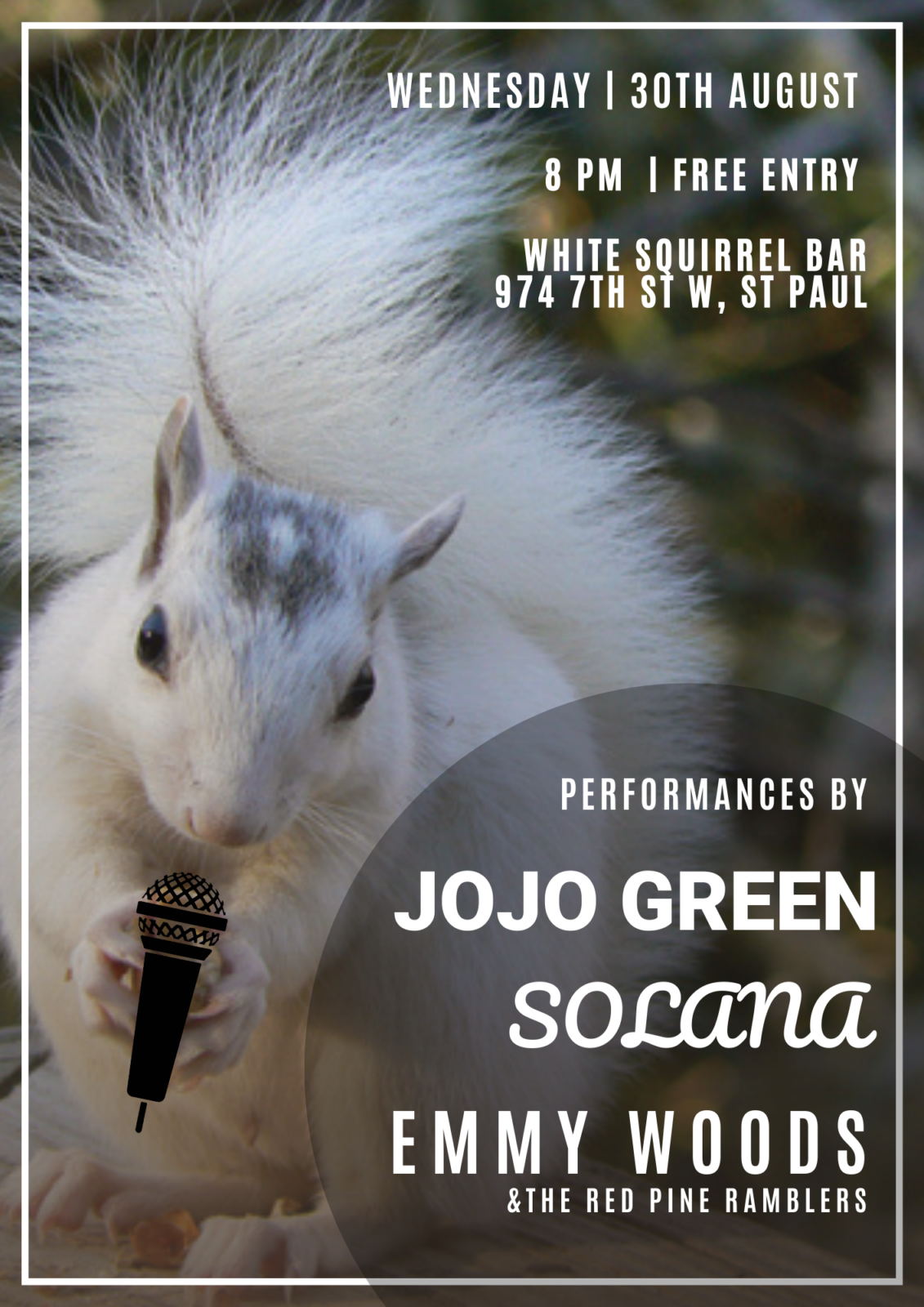 Archives Events The White Squirrel Bar