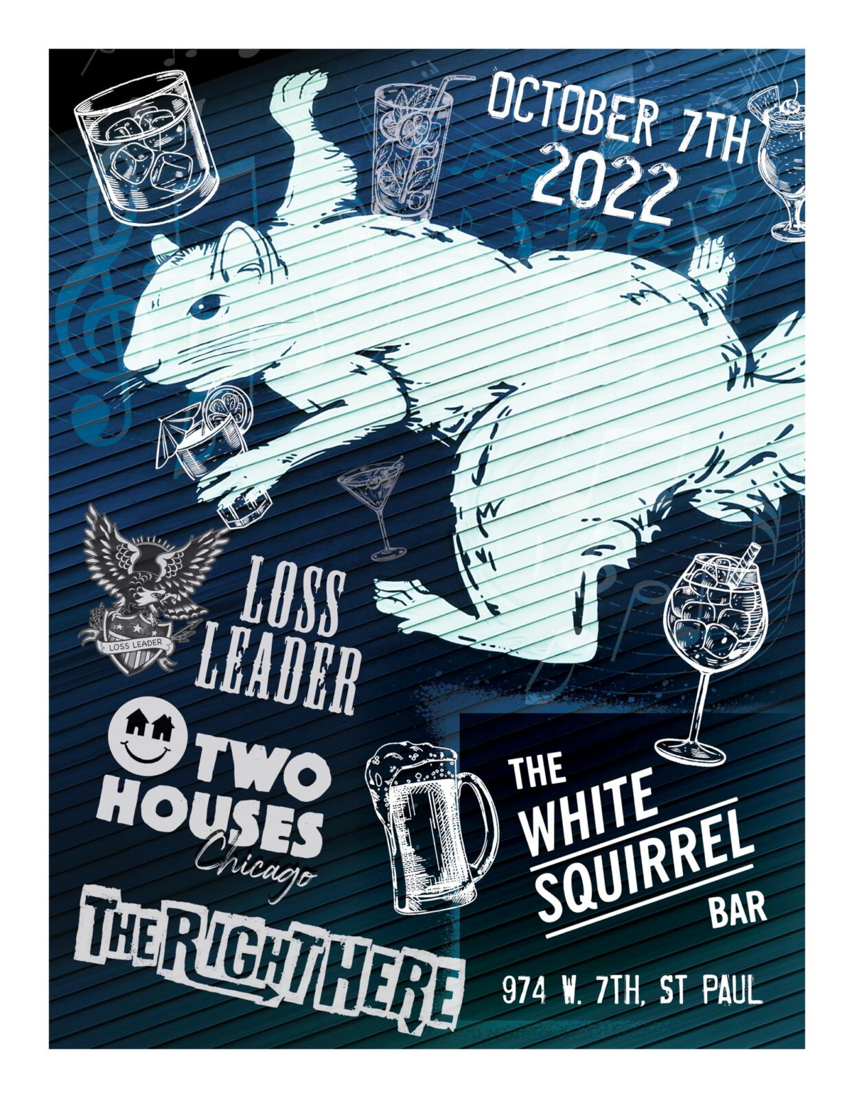 Loss Leader w/ Two Houses (Chicago) & The Right Here The White